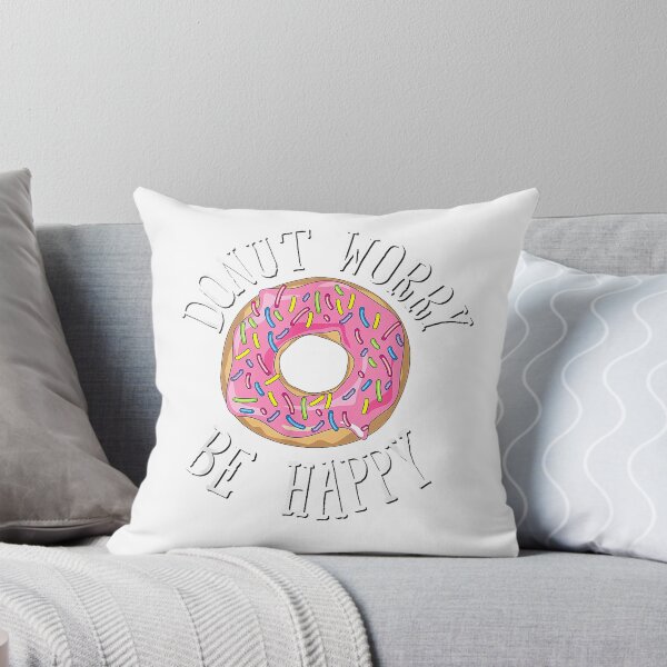 Item preview, Donut Worry Be Happy Funny Cooking Novelty T-Shirt Gift T-Shirt designed and sold by gidget-gadget.