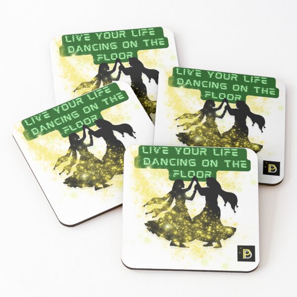 Item preview, Live Your Life Dancing On The Floor - Inspirational Dance Graphic designed and sold by SMinimalist613.