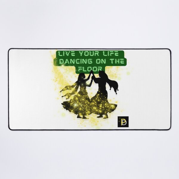 Item preview, Live Your Life Dancing On The Floor - Inspirational Dance Graphic designed and sold by SMinimalist613.