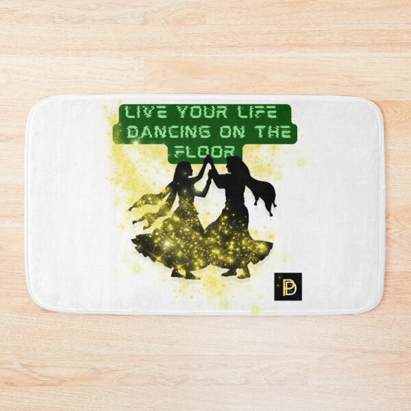 Item preview, Live Your Life Dancing On The Floor - Inspirational Dance Graphic designed and sold by SMinimalist613.