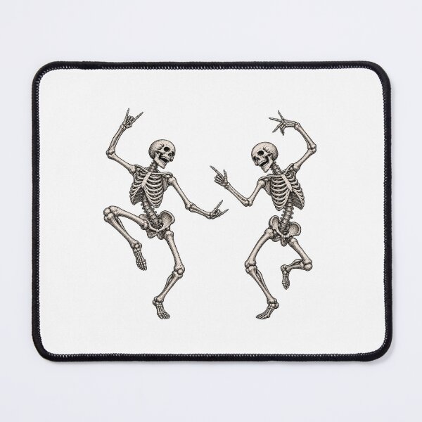 Item preview, Dancing Skeletons Vintage Anatomical Engraving Halloween Gothic designed and sold by SOUFIANE1991.