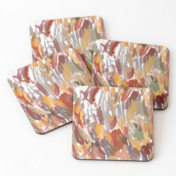 Item preview, Autumn Fall Season Abstract Doodle Messy Leaves Nature designed and sold by hopecope.