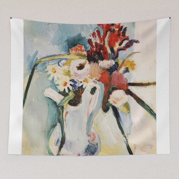 Item preview, Flowers in a pitcher 1908 designed and sold by VeilOfPigments.