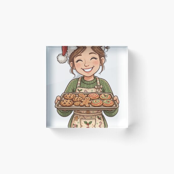Item preview, Mama Claus Shirt – Cute Christmas Mom Holiday Baking Tee designed and sold by KERK Art and Design.