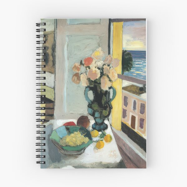 Item preview, Flowers in front of a window 1922 designed and sold by VeilOfPigments.