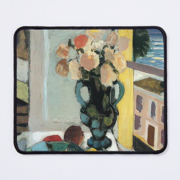 Item preview, Flowers in front of a window 1922 designed and sold by VeilOfPigments.