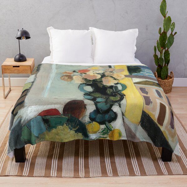 Item preview, Flowers in front of a window 1922 designed and sold by VeilOfPigments.