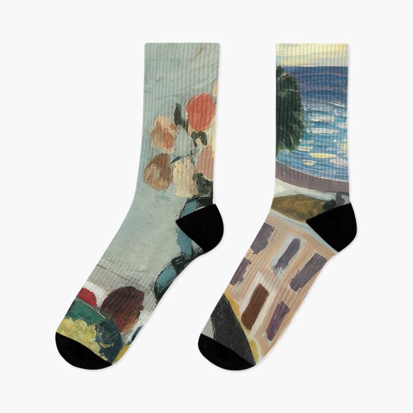 Item preview, Flowers in front of a window 1922 designed and sold by VeilOfPigments.