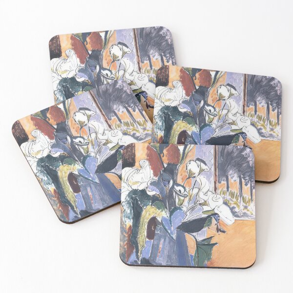 Item preview, Flowers on the windowsill 1913 designed and sold by VeilOfPigments.