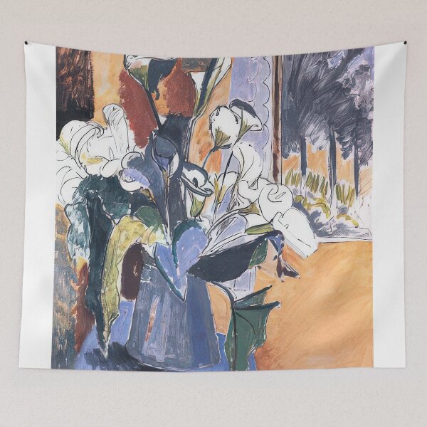 Item preview, Flowers on the windowsill 1913 designed and sold by VeilOfPigments.