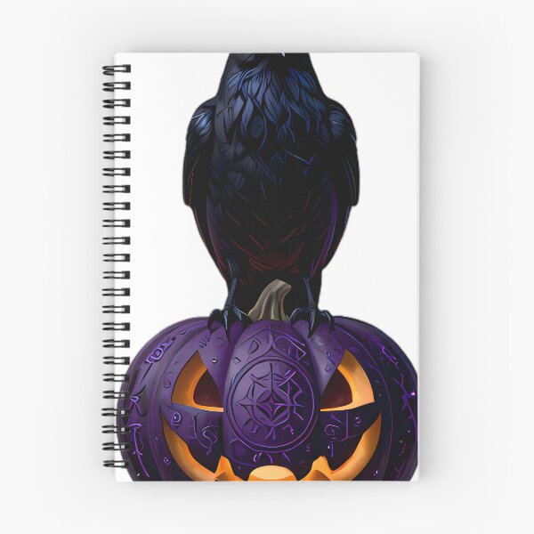 Item preview, Gothic Raven Elder Rune Pumpkin designed and sold by IllumeInk.