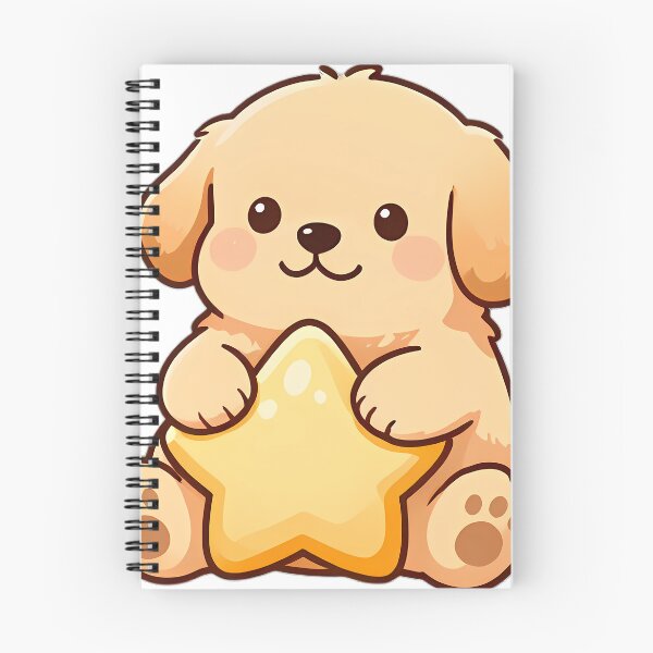 Item preview, Cute Golden Retriever Puppy Hugging Star Pillow designed and sold by pumsquare.