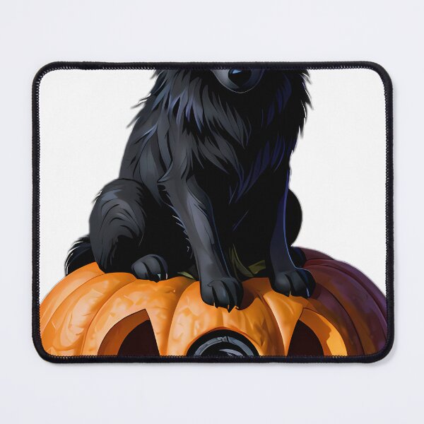 Item preview, Gothic Shadow Wolf Lunar Rune Pumpkin designed and sold by IllumeInk.