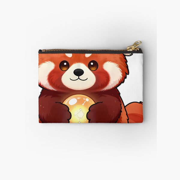 Item preview, Cute Red Panda Holding Constellation Orb designed and sold by pumsquare.