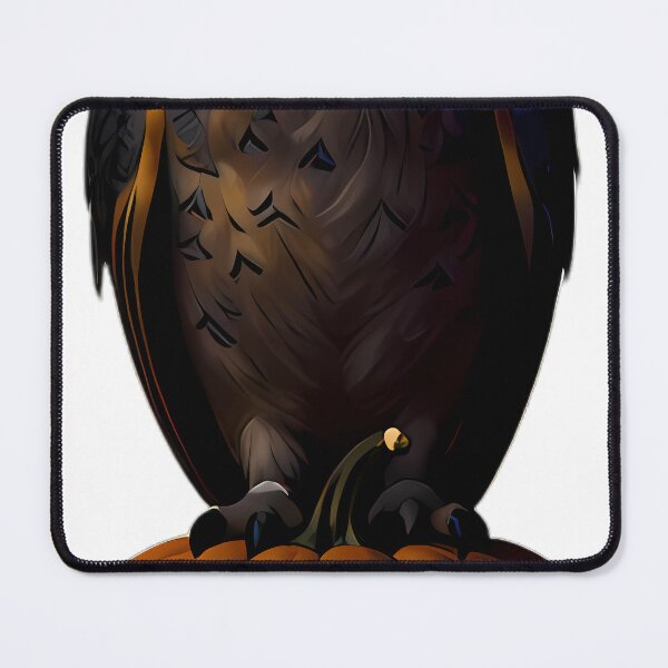Item preview, Gothic Barn Owl Witch Pentagram Pumpkin designed and sold by IllumeInk.