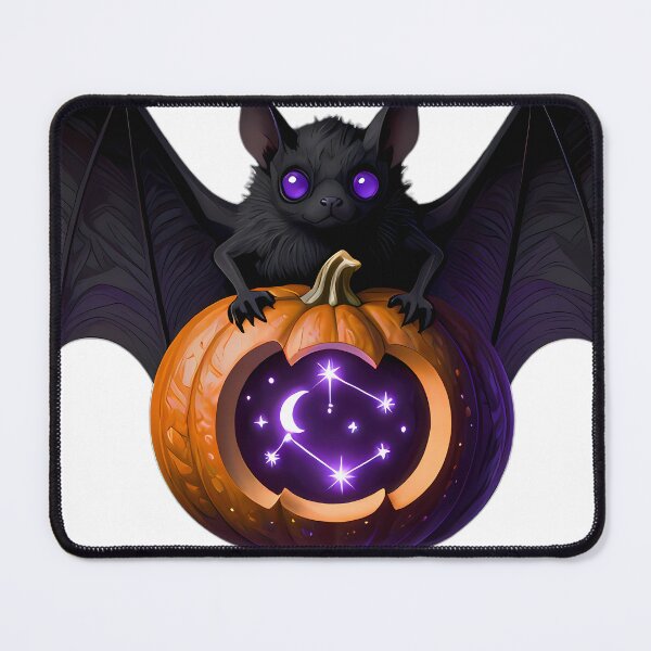 Item preview, Gothic Pipistrelle Bat Star Constellation Pumpkin designed and sold by IllumeInk.