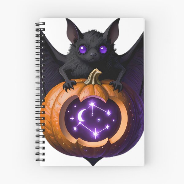 Item preview, Gothic Pipistrelle Bat Star Constellation Pumpkin designed and sold by IllumeInk.