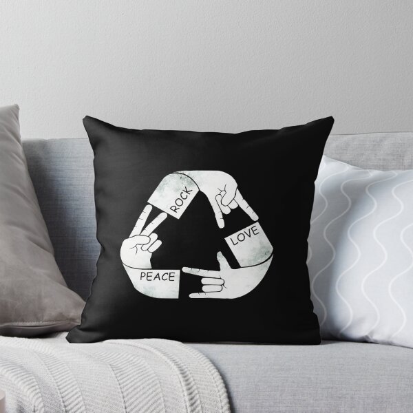 Item preview, Rock Love Peace Hand Gesture Triangle Design designed and sold by helencacu.