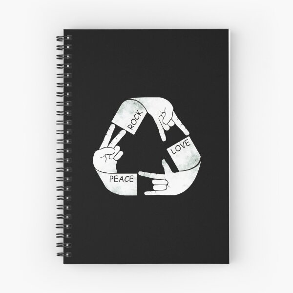 Item preview, Rock Love Peace Hand Gesture Triangle Design designed and sold by helencacu.