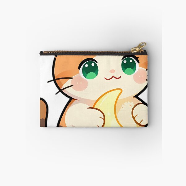 Item preview, Cute Calico Kitten Hugging Crescent Moon designed and sold by pumsquare.