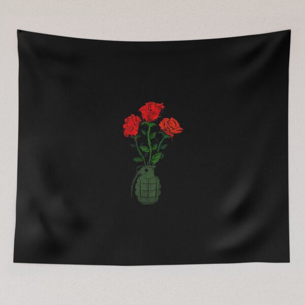 Item preview, Roses in Grenade Vase Dark Art designed and sold by sotospor.