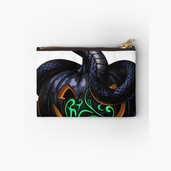 Item preview, Gothic Black Viper Witchfire Pumpkin designed and sold by IllumeInk.