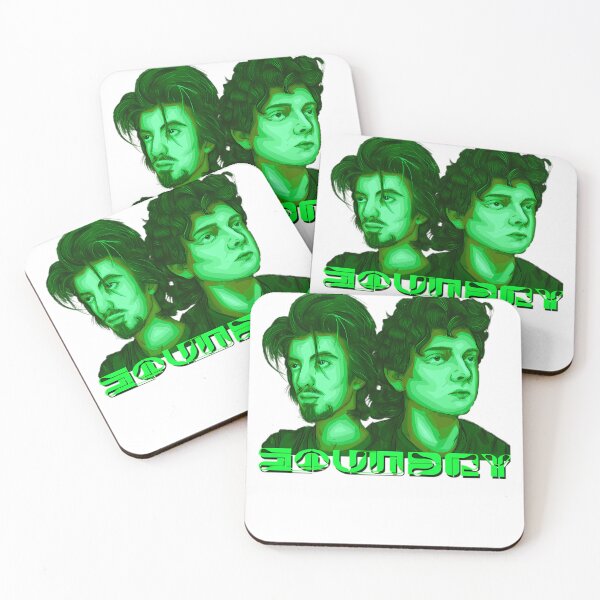 Item preview, Soundry Band Neon Green Portrait Artwork designed and sold by ImogenDavisArt.