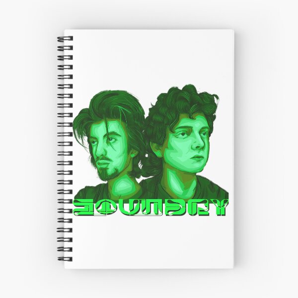 Item preview, Soundry Band Neon Green Portrait Artwork designed and sold by ImogenDavisArt.