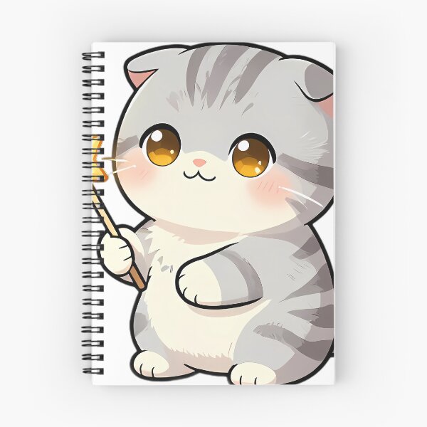 Item preview, Cute Scottish Fold Kitten with Star Wand designed and sold by pumsquare.