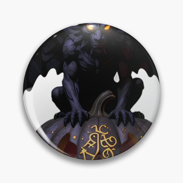 Item preview, Gothic Stone Gargoyle Slate Pumpkin designed and sold by IllumeInk.