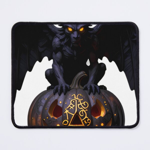 Item preview, Gothic Stone Gargoyle Slate Pumpkin designed and sold by IllumeInk.