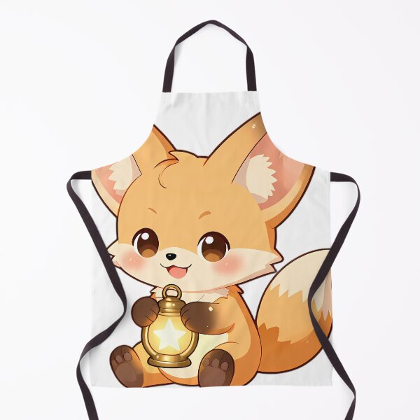 Item preview, Cute Fennec Fox Pup with Star Lantern designed and sold by pumsquare.