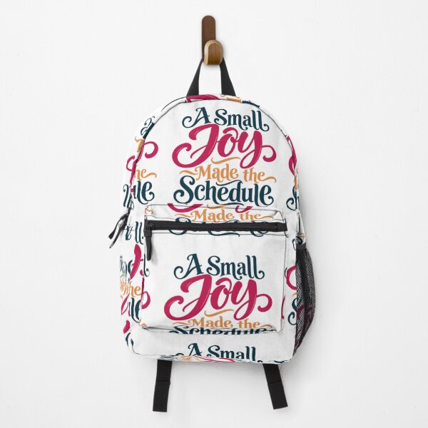 Item preview, A Small Joy Made the Schedule Script Lettering designed and sold by Bikivuno.