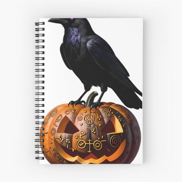 Item preview, Gothic Crow Alchemy Sigil Pumpkin designed and sold by IllumeInk.