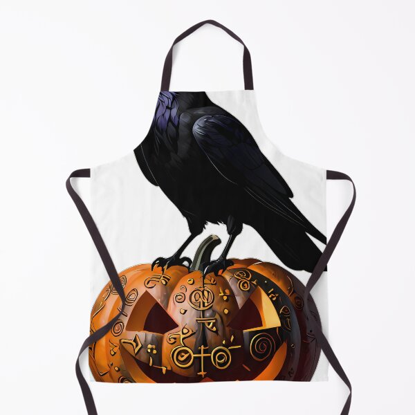 Item preview, Gothic Crow Alchemy Sigil Pumpkin designed and sold by IllumeInk.