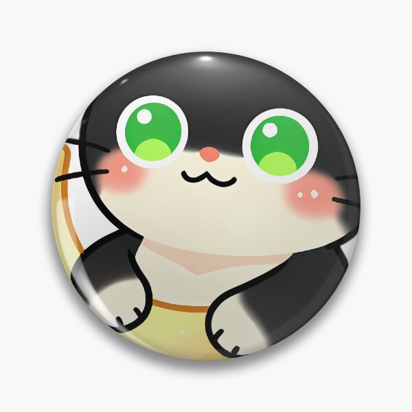 Item preview, Cute Tuxedo Cat Hugging Crescent Moon designed and sold by pumsquare.