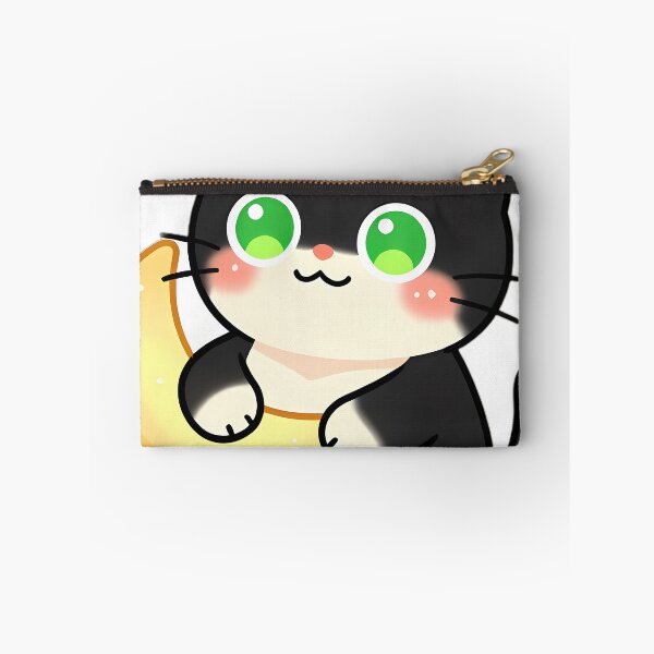 Item preview, Cute Tuxedo Cat Hugging Crescent Moon designed and sold by pumsquare.