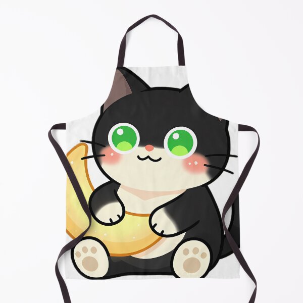 Item preview, Cute Tuxedo Cat Hugging Crescent Moon designed and sold by pumsquare.