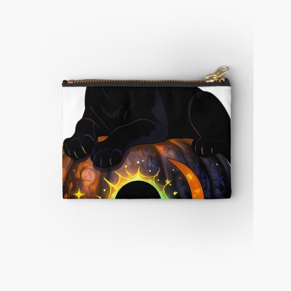 Item preview, Gothic Black Panther Cub Eclipse Pumpkin designed and sold by IllumeInk.