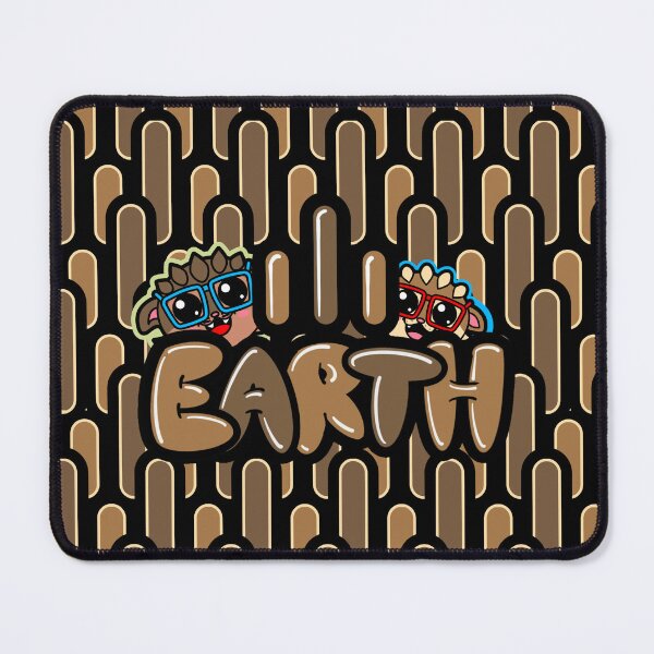Item preview, Green Ghost Road Earth Pattern designed and sold by GtotheWALL.