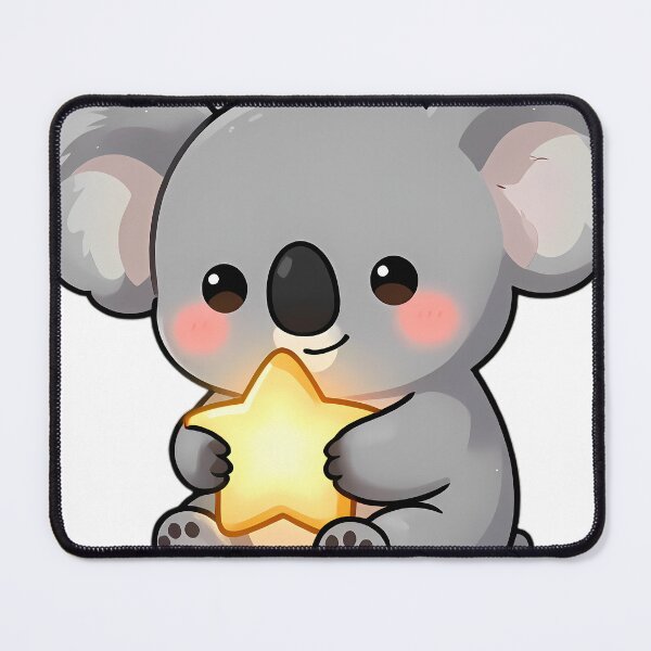 Item preview, Cute Baby Koala Hugging Shooting Star designed and sold by pumsquare.