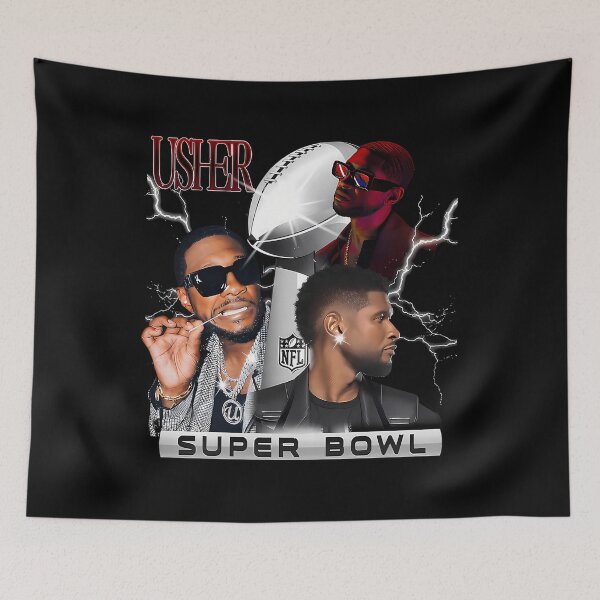 Item preview, Singer Vintage Music Pop Usher Tour Albums designed and sold by HavocZigzags.