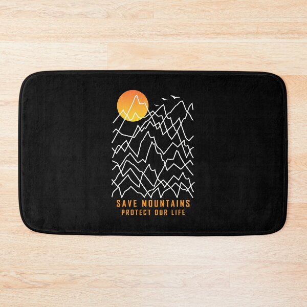 Item preview, Save Mountains Protect Our Life Nature Graphic designed and sold by sotospor.