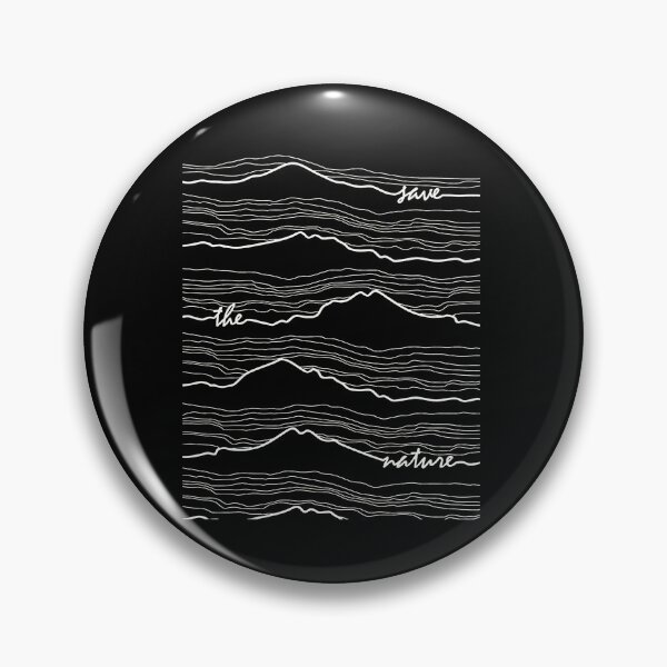 Item preview, Save The Nature Mountain Line Art Minimalist Design designed and sold by andrasmar.