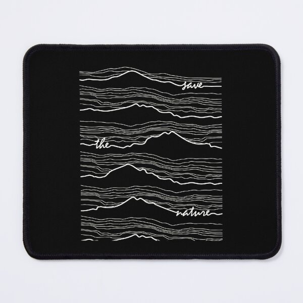 Item preview, Save The Nature Mountain Line Art Minimalist Design designed and sold by andrasmar.