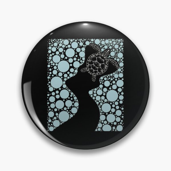 Item preview, Sea Turtle Bubbles Art designed and sold by lasopent.