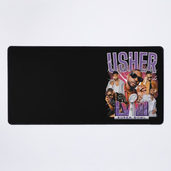 Item preview, Usher Tour Vintage Albums Singer Music Pop designed and sold by HavocZigzags.