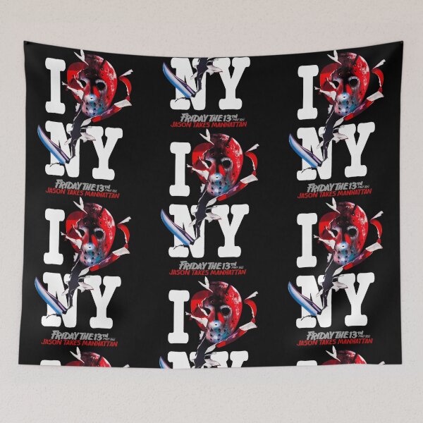 Item preview, Friday The 13Th Black Horror Movie designed and sold by Art-Clothes-At.