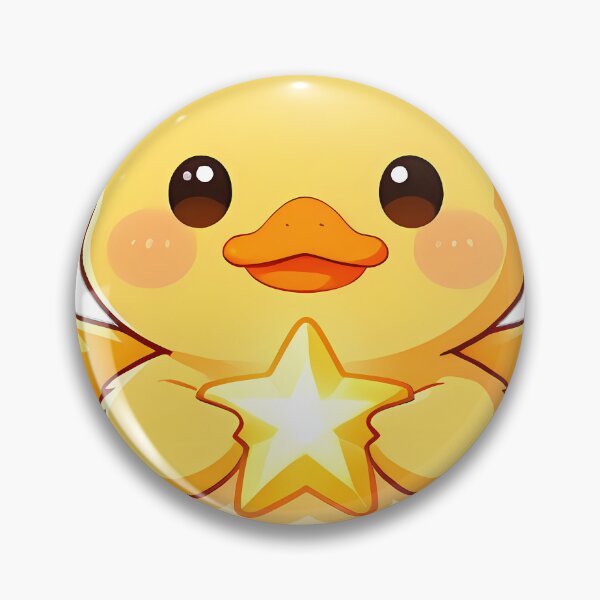 Item preview, Cute Mallard Duckling with Glowing Star designed and sold by pumsquare.