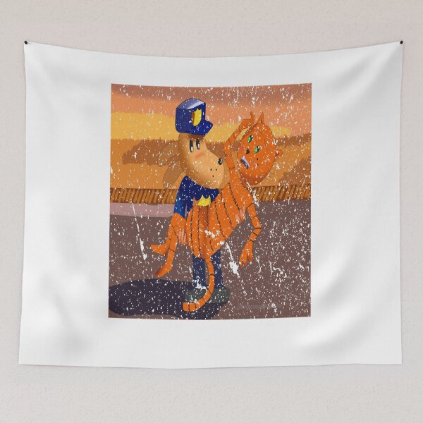 Item preview, Dogman carrying Petey the Cat after saving his life dogmanmovie Oversized designed and sold by sherrillmoser.